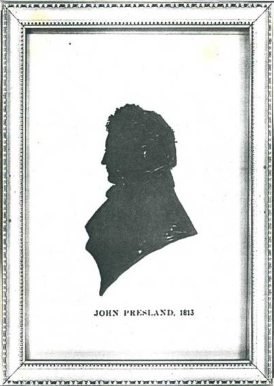 JOHN PRESLAND 1813