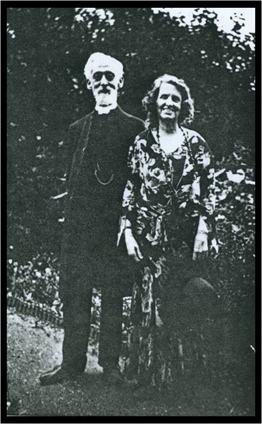 Rev. and Mrs William Alfred Presland at Snodland